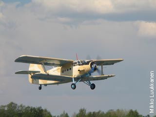 Majesty in motion at Malmi Airport.