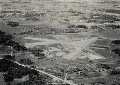 The land airport of Helsinki, where air traffic has been moved beginning 16 December 1936.