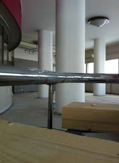 The renovation of the restaurant and kitchen is well under way. Photo: Timo Hyvönen